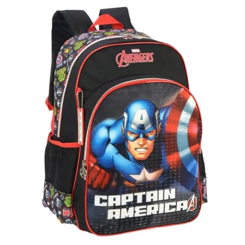 Mochila Avengers Luxcel Preta - Única
