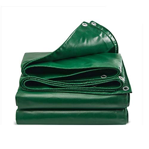 Preisvergleich Produktbild Abdeckplane, extra strapazierfähig, wasserfest, für den Außenbereich, Camping, Pool, Garten (Größe: 4 x 4 m)