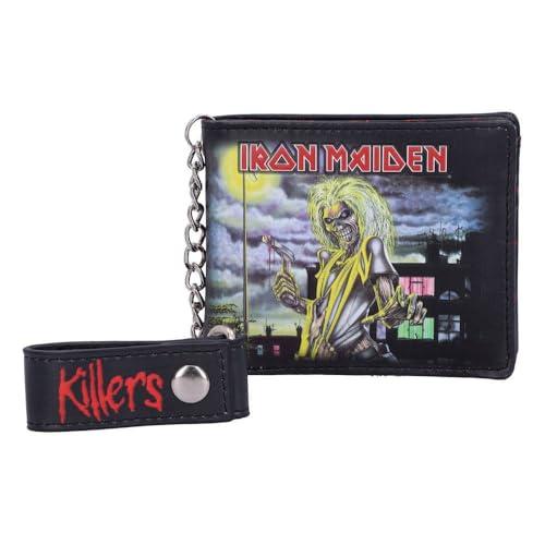 Nemesis Now Heavy Metal Band Music Wallet, Rock Band Merch - Iron Maiden Killers