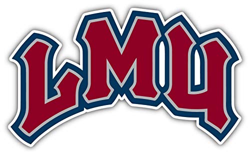 Loyola Marymount Lions College NCAA Sticker Vinyl Decal for Car Bumper Laptop Window Locker, 6 x 3 in