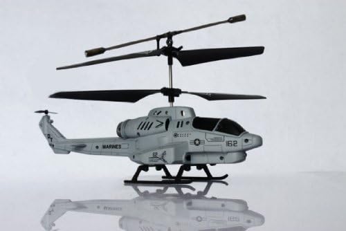 Qiyun U809 Cobra Missile Launching 3.5 Channel RC Helicopter Gyroscope RTF w/ Missiles