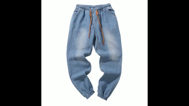 Jeans Larghi Per Ragazzi – Modello Straight Fit, Vita Media Con Elastico, Denim Stretch Streetwear, Gamba Larga E Vintage