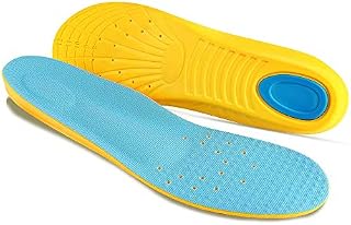 Plantar Fasciitis Insoles with Arch Support Comfort Memory Foam Orthotic Sport Gel Shoe