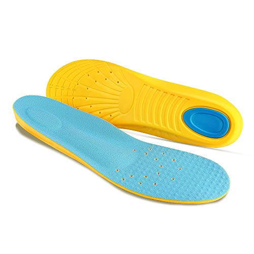 Plantar Fasciitis Insoles with Arch Support Comfort Memory Foam Orthotic Sport Gel Shoe