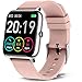 Rinsmola Smartwatch, Reloj Inteligente Mujer de Pantalla Táctil, Pulsera Actividad Inteligente con Pulsómetro, Monitor de Sueño, Reloj Digital Calorías Podómetro Impermeable IP67 para Android e iOS