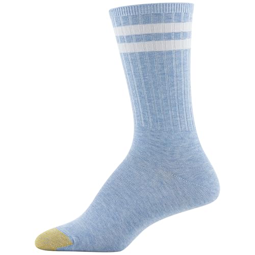 Image of GOLDTOE Womens Casual Texture Crew Socks, Multipairs