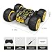 Tecnock Remote Control Car for Kids, 2.4GHz RC Cars with USB-C Easy Charging, 4WD Double Sided 360° Rotates and Flips RC Stunt Car, Toys Gift for Boys and Girls Ages 6-8, 8-12