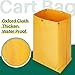 16 x 11 x 27 inch Replacement Janitorial Cleaning Cart Bag High Capacity Commercial Janitorial Cart Bag Housekeeping for Housekeeper Restaurant Motel Cafe Facility Office, 23 Gallon, Yellow(1 Pc)