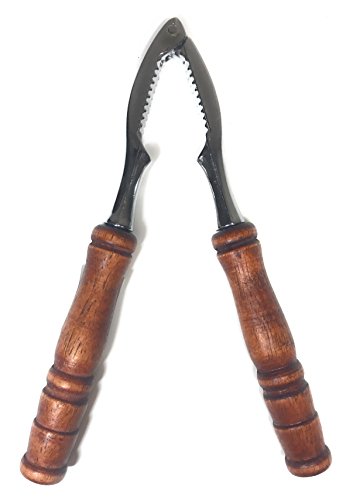 Traditional Wooden Nut and Seafood Cracker Nutcracker / Opener Tool l Good