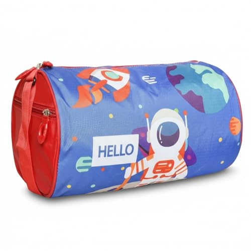 Image of Stylbase Kids Duffle Travel Bag | Durable Lightweight Polyester Sports & Gym Kids Luggage Carry Bag for Boys & Girls | Travelling Bag for Swimming, Dance, School & Weekend Trips