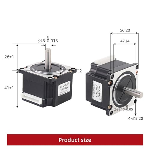Moteur pas à pas 23HS4128 pour éliminer les pertes de pas en impression