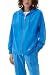 Produktbild s.Oliver Damen Sweatjacke, Blau, 38 EU