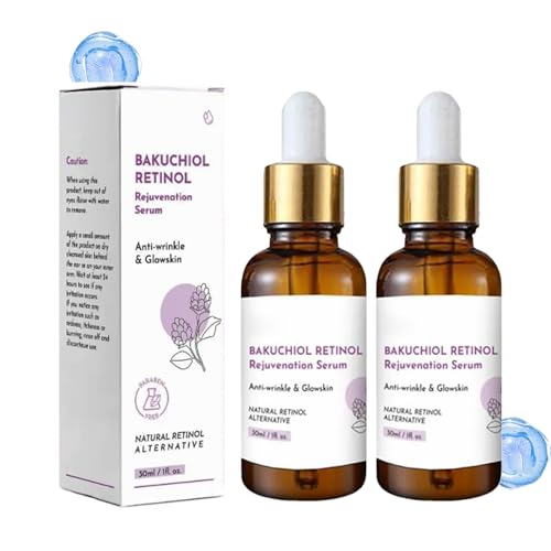 2pcs retinol rejuvenecedor, aceite hidratante antienvejecimiento, antiarrugas, brillo juvenil, relleno hialurónico, esencia orgánica, 30 ml de eficacia, frescura para tu piel