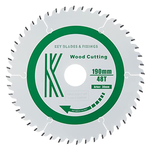 Lame 190 mm x 2,4 mm 48T réduisant les éclats pour bois propre