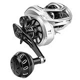KastKing Kapstan Elite 300 Baitcasting Fishing Reel, Low Profile, Large Capacity Casting Reel, Graphite Frame, 35 lbs. Drag 5.4:1 Ratio, Right Handed Reel.