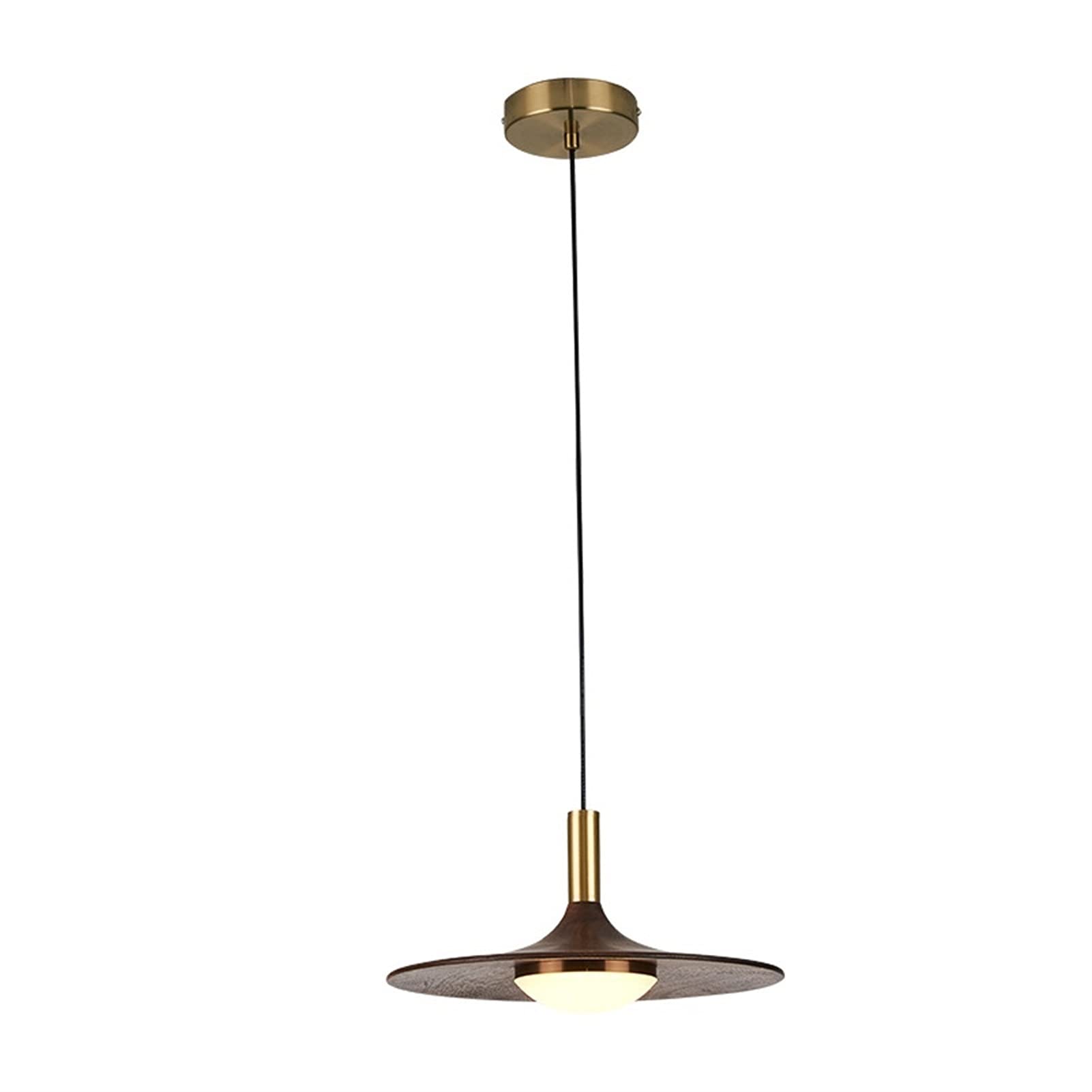 Plafonnier style chinois vintage suspendu en bois pour café et bar
