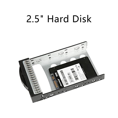 Image of Mini-ITX NAS PC K3 Chassis, 4 Bay DIY Computer Case, Compatible with PSU Flex&MB ITX, 4 x 2.5 /3.5 inch Tray, Network Attached Storage Enclosure with 2 Front USB Ports and 1x12cm Back Chassis Fan