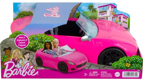 Barbie Boneca Carro Conversível para crianças a partir de 3 anos