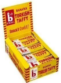 Turkish Taffy Banana Flavor (Pack of 24)