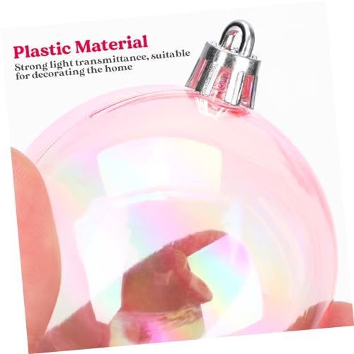 Boule de Noël féerique transparente pour illuminer vos souvenirs de fête