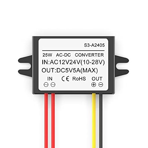 Greluma 1 Pieza Convertidor Buck de AC 12V 24V a DC 5V 5A 25W, módulo de Fuente de alimentación Reductor de Entrada de 10-28V AC-DC, Reductor de regulador de Voltaje a Prueba de Agua | Ya disponible en tu tienda friki favorita! En mundofriki.es! Greluma 1 Pieza Convertidor Buck de AC 12V 24V a DC 5V 5A 25W, módulo de Fuente de alimentación Reductor de Entrada de 10-28V AC-DC, Reductor de regulador de Voltaje a Prueba de Agua | Ya disponible en tu tienda friki favorita! En mundofriki.es!