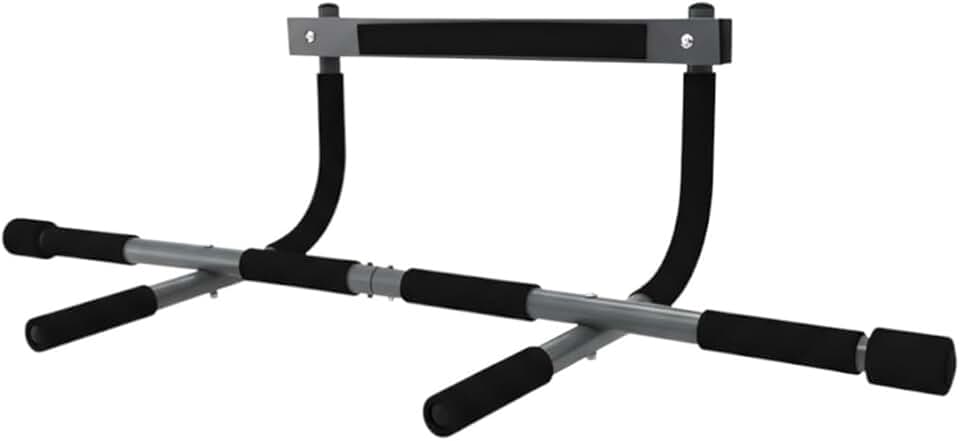 Barra Fixa Multifuncional Parede Porta Chão Academia Treino