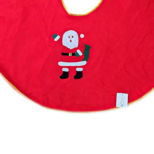 Saia para Árvore de Natal Papai Noel 45cm - Casambiente