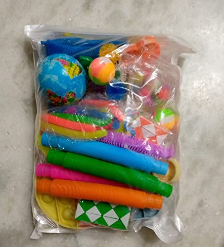 Image of De-Lite Fidget Toys Set Pack for Kids Adults Stress Relief Anti Anxiety Relax Tools Bundles Gift Present Classroom