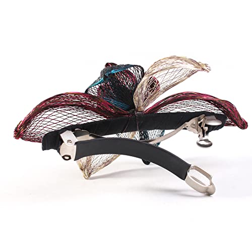 Mistofu Large Hair Barrettes Clips For Women Thick Hair, Hair Flower For Women Handmade Copper Wire Pearl Hair Clips For Women #TOP4
