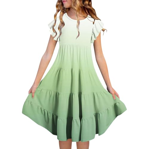 Vestido de verano para niña transpirable y cómodo que evita el calor en fiestas de día