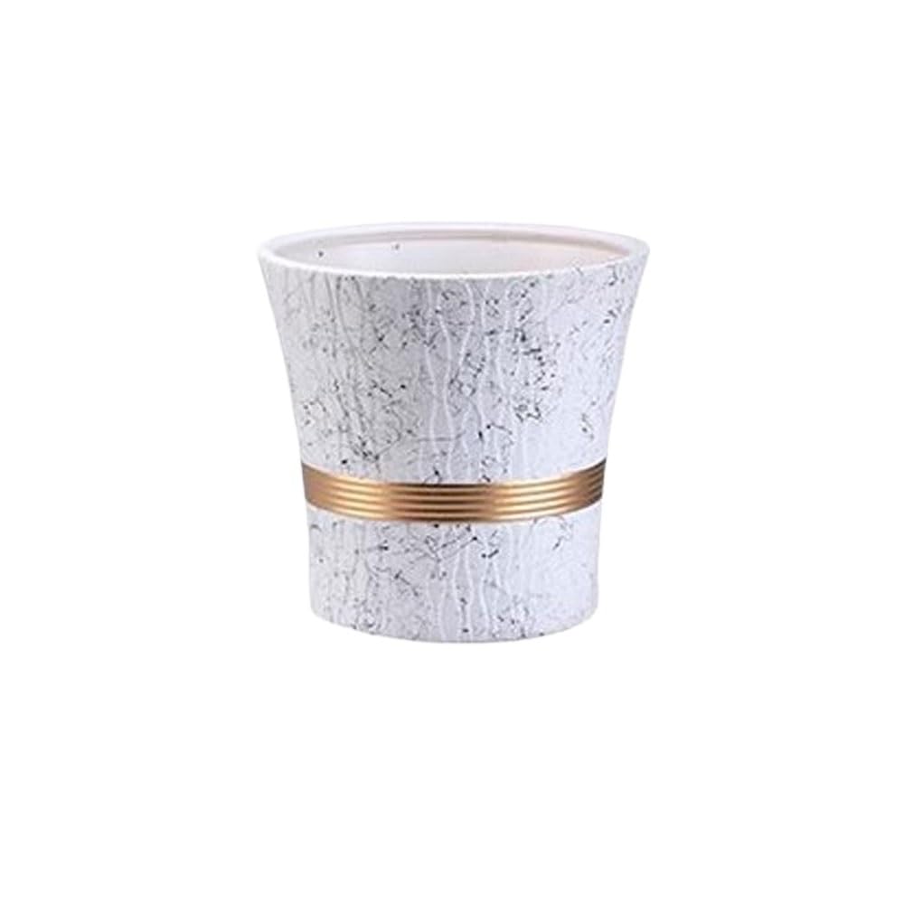 Cenz-888 flowerpot Ceramic Flower Pot with Pattern Outdoor Garden Large Calibre Container Pots for Plants
