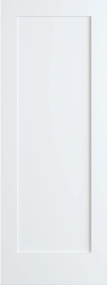 1 Panel Shaker Passage Door Primed, 32" x 80" x 1.375"