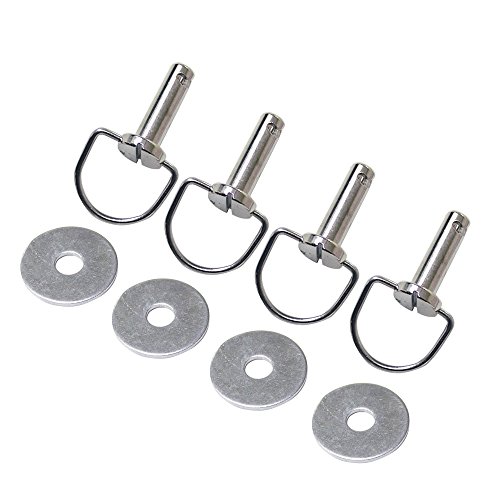 Tornillos de Montaje para Alforjas con Arandela para Harley Touring FLHX 4 Piezas miniatura 3