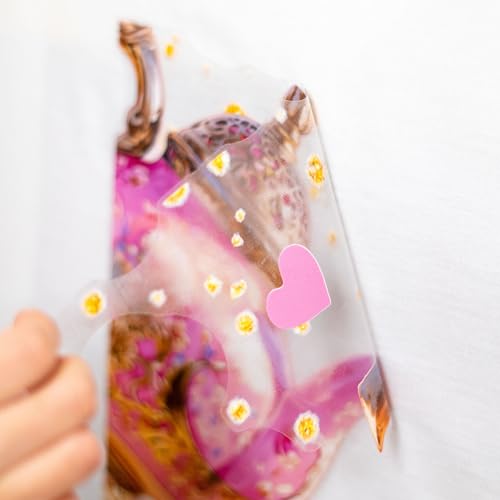 Vinilo decorativo Let's Par-Tea con rosas y mariposas miniatura 7