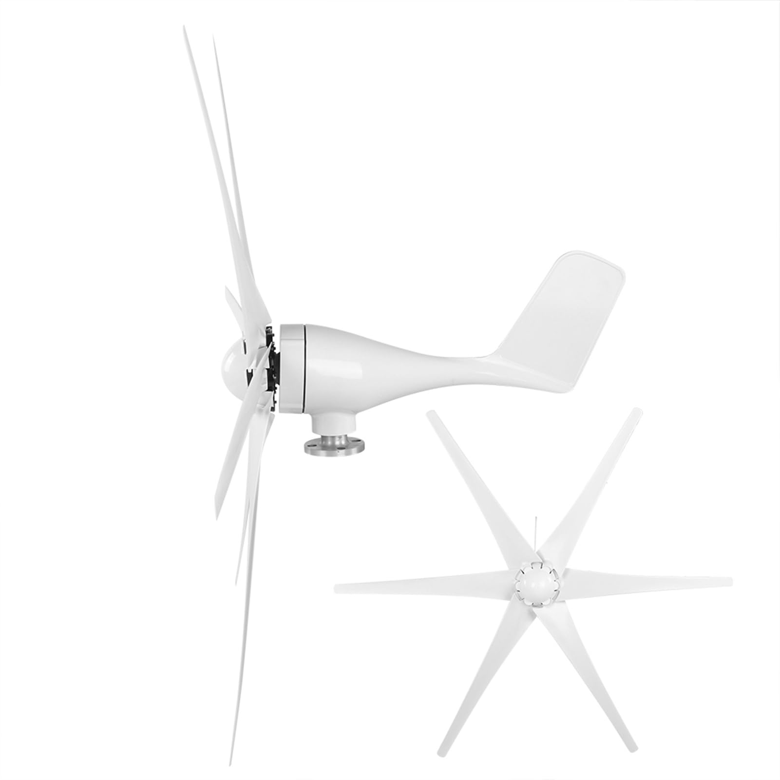 Generatore Eolico da 800 W A Basse Vibrazioni Utilizzo Elevato Dell'energia Eolica per Terrazze Box/Cover Mobili/Appassionati di attività All'aperto (#2)