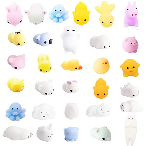 30 Stück Mini Mochi Squishy Toys Fidget Toys Partytüten Füllstoffe...