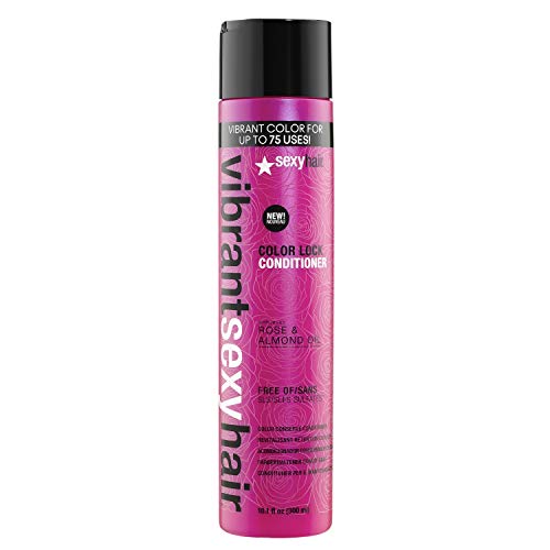 SexyHair Vibrant Color Lock Conditioner, Color Safe, 10.1 fl. oz.