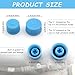 10PCS Car Air Conditioner Dust Valve Caps for R134a AC System, Blue AC Low Pressure Port Cap and AC High Pressure Port Cap Replacement Air Conditioning Seal Accessories for Cars Truck SUV