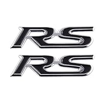 Diamond RS Emblem Car Decal RS Metal Decalcomania
