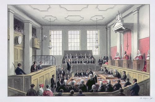 Toile le Old Bailey de Londres Hosmer Shepherd affiche impression d'art murale 60x90