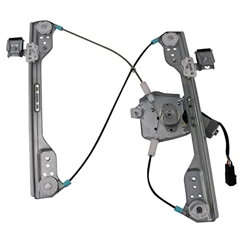 Image of TRQ Front Right Power Window Regulator & Motor Assembly Passenger Side Compatible with 2005-2010 Chrysler 300 2006-2010 Dodge Charger 2005-2008 Magnum