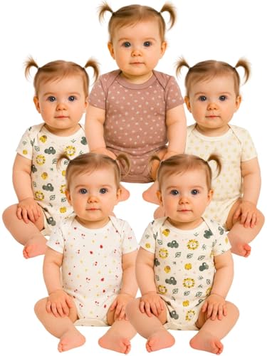 Image of TuddyBuddy 100% Cotton Romper /Bodysuit for Baby Girls