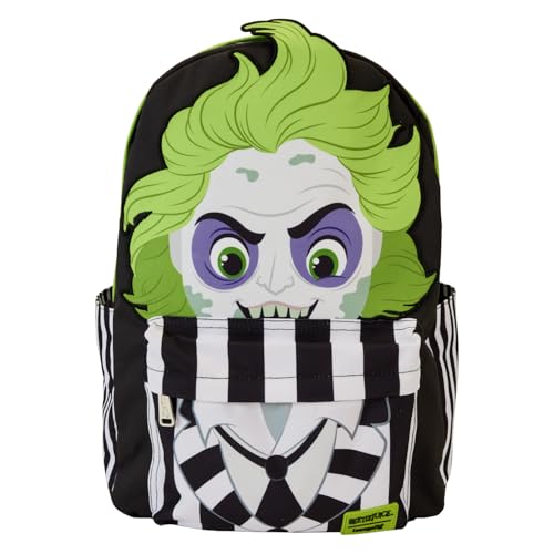 Loungefly Beetlejuice Cosplay Full Size Nylon Backpack