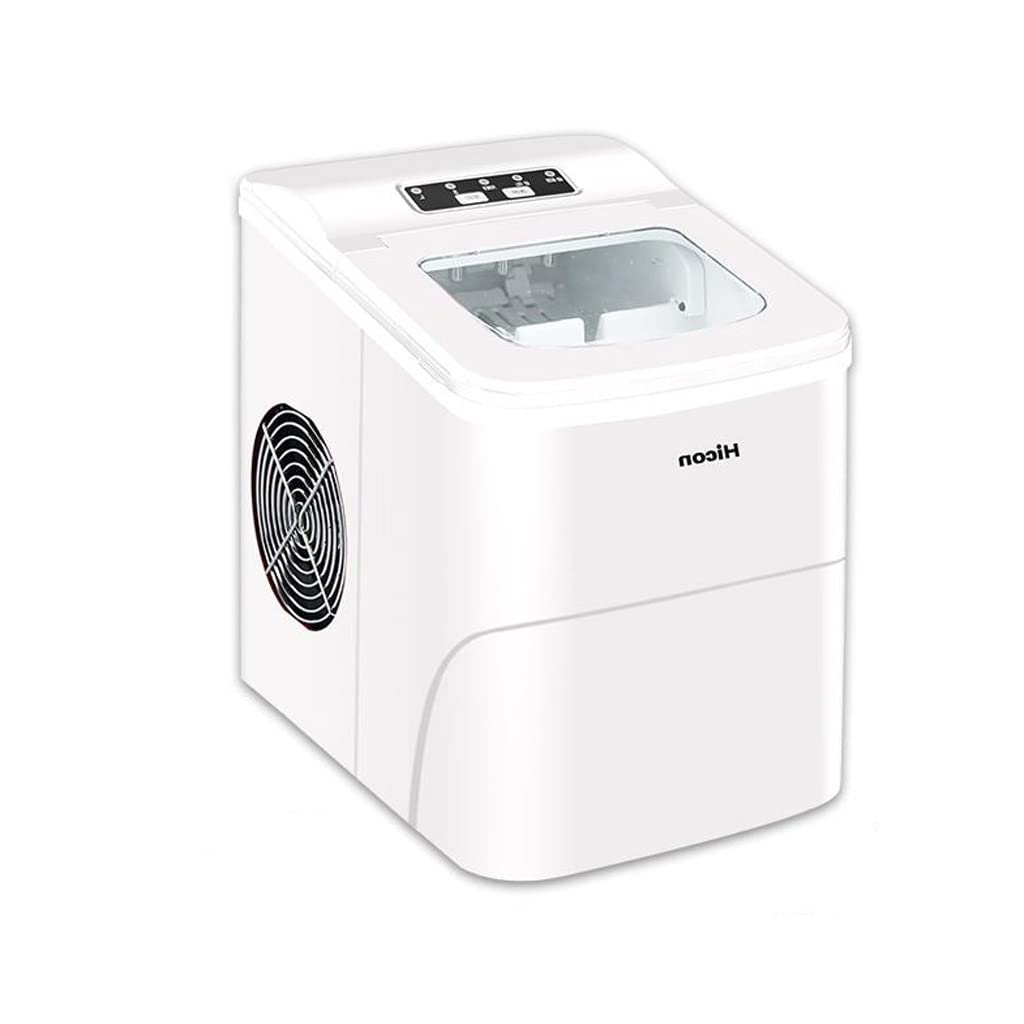 RJJ Fabricante de Hielo pequeño Mini Mini Mini Mini Retro Redondo de Hielo Fabricante de Cubos de Hielo (Color : Picture Color)
