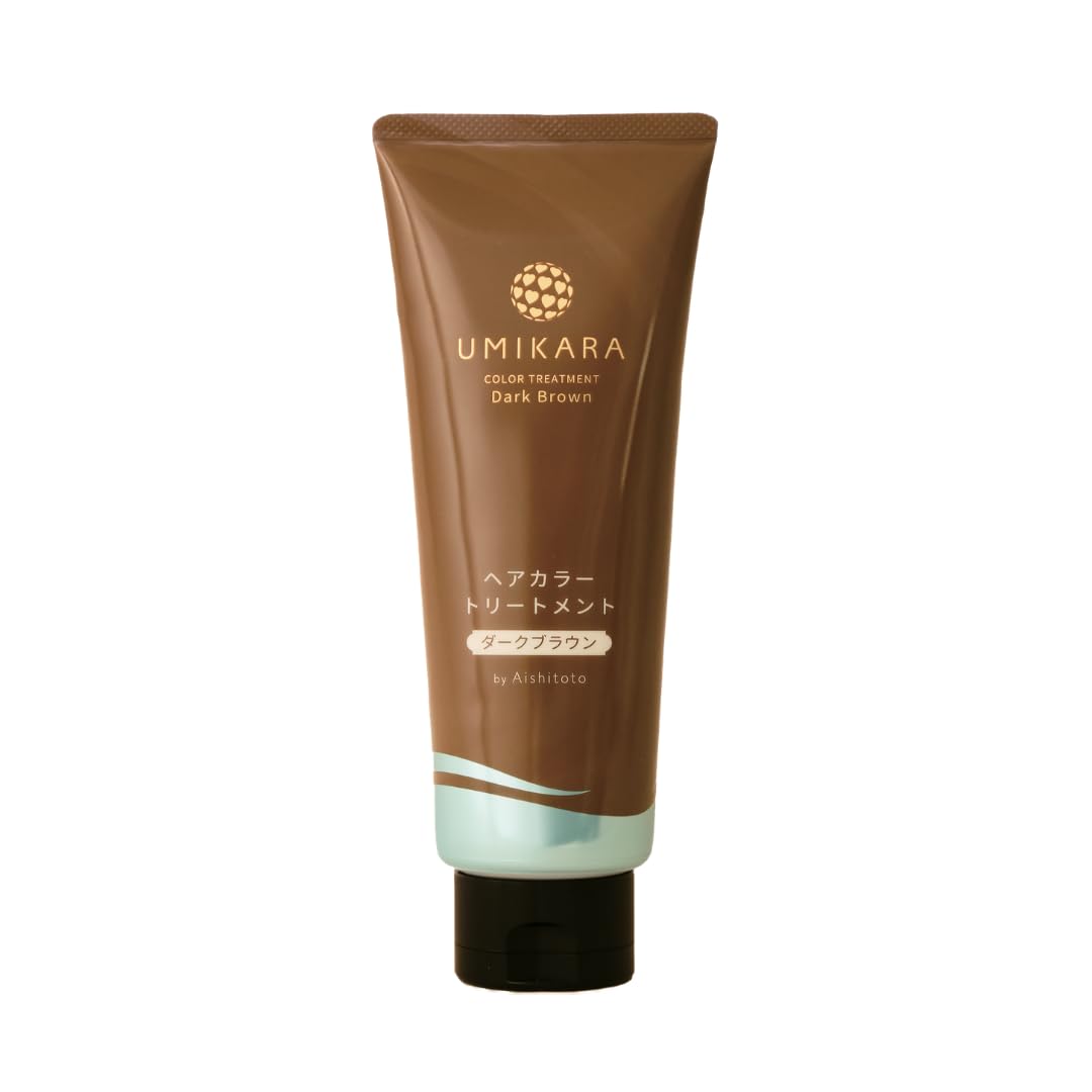 Amazon | UMIKARAヘアカラートリートメント (ダークブラウン