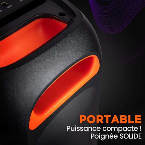 Enceinte Bluetooth PA Pyle 160 W pour chanter ensemble à la maison