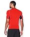 Under Armour Men's UA Heatgear Armour Exo Short Sleeve Compression Shirt Bolt Orange/Academy T-Shirt MD