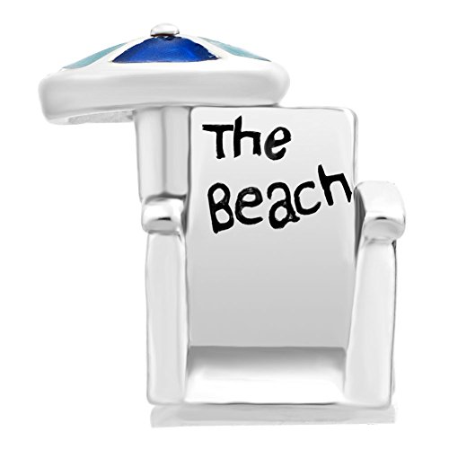 CharmSStory Love Travel Beach Chair Umbrella Lucky Charms Beads for Bracelets3