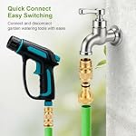 2Sets Garden Hose Quick Connect Fittings Solid Brass3/4"GHT Quick Connector - Image 6