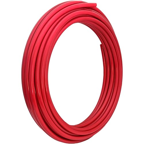 Image of SharkBite 1 /2 Inch x 100 Feet Red PEX-A, Made in the USA, Flexible Water Pipe Tubing for Plumbing, UA60R100